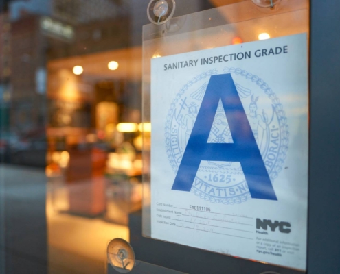 NYC health code compliance for restaurants & food establishments.
