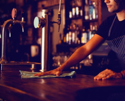 SanMar's NYC bar cleaning services for pubs, nightclubs, lounges, and more.