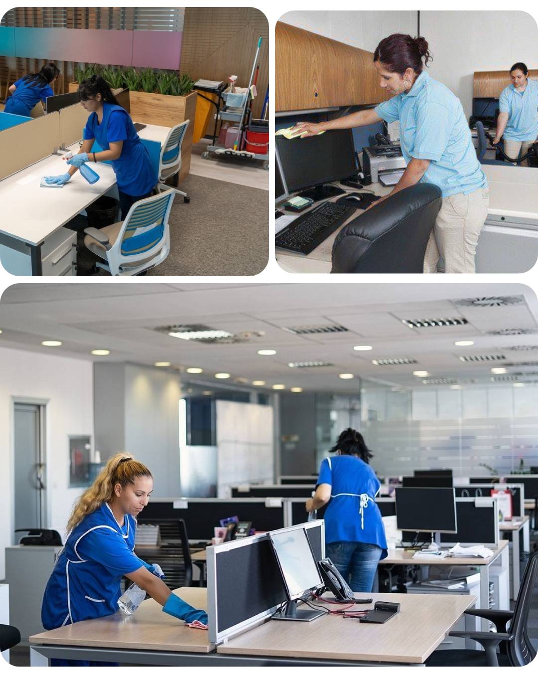 SanMar’s daily & weekly office cleaning in NYC. Janitorial services for offices & commercial businesses include trash removal and restroom cleaning.