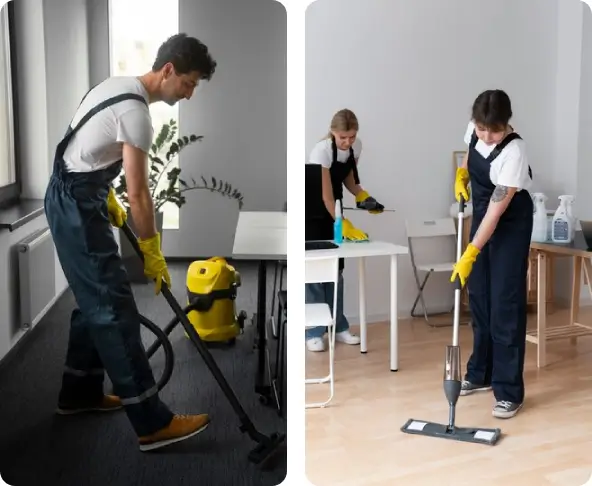 Sustainable eco-cleaning for corporate facilities with SanMar helps create a healthier work environment.